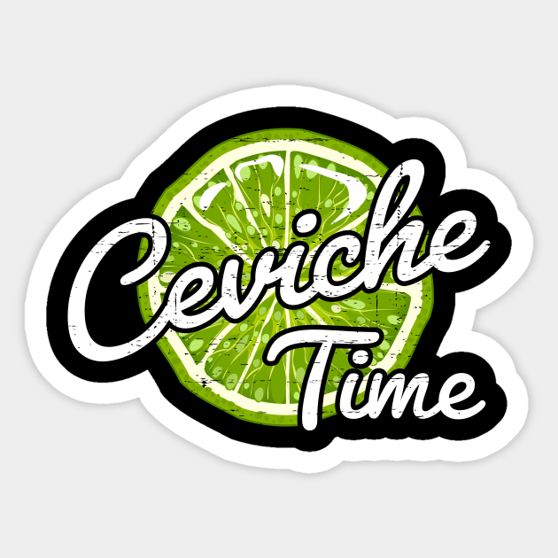 Ceviche Time Sticker by verde